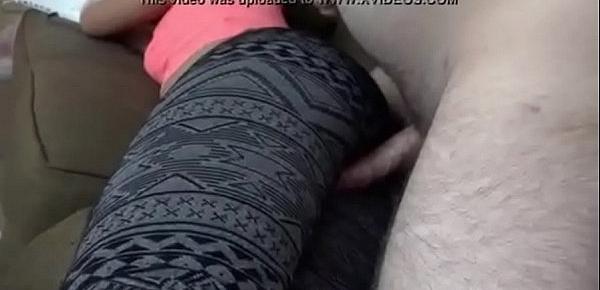  Cumshot and Creampie on Yoga Pants Ass